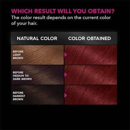 Garnier Olia Dark Intense Auburn Hair Color Texture