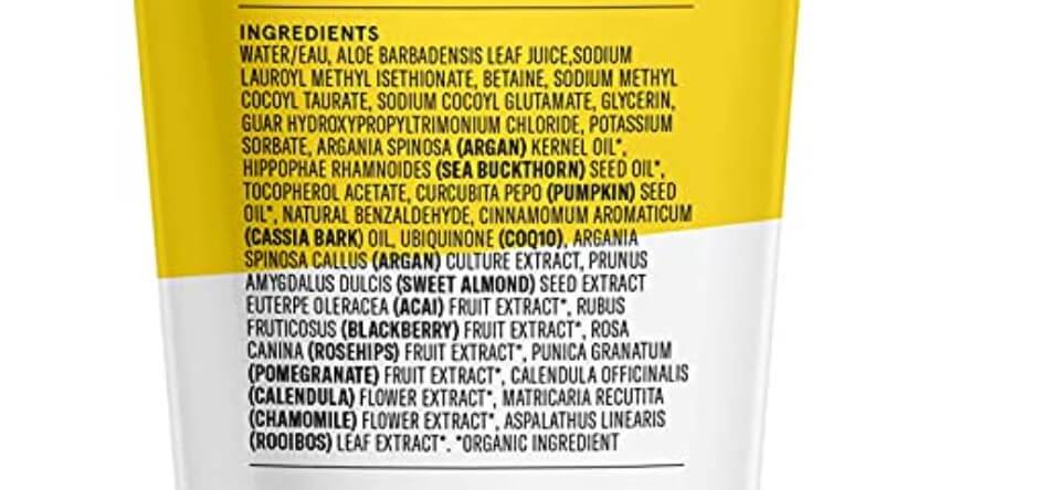 Acure shampoo ingredients