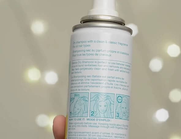batiste dry shampoo ingredients bad for you