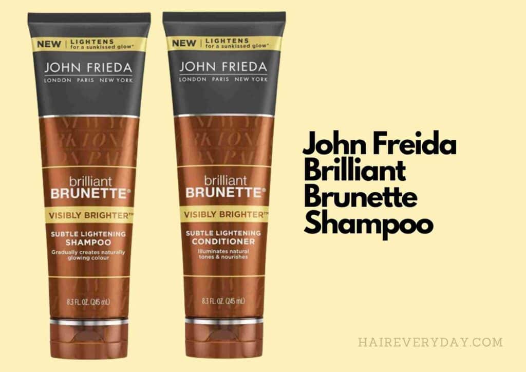 brunette shampoo and conditioner
