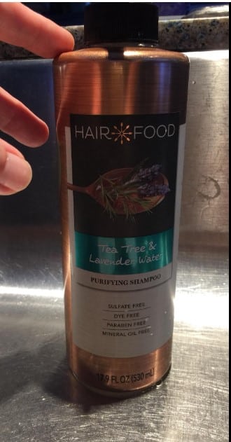 hair food tea tree shampoo