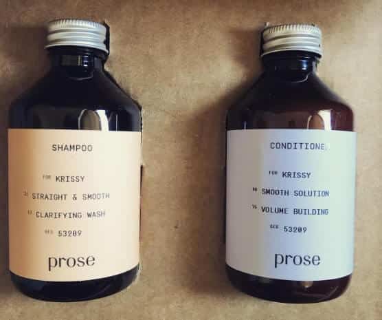 prose shampoo and conditioner review