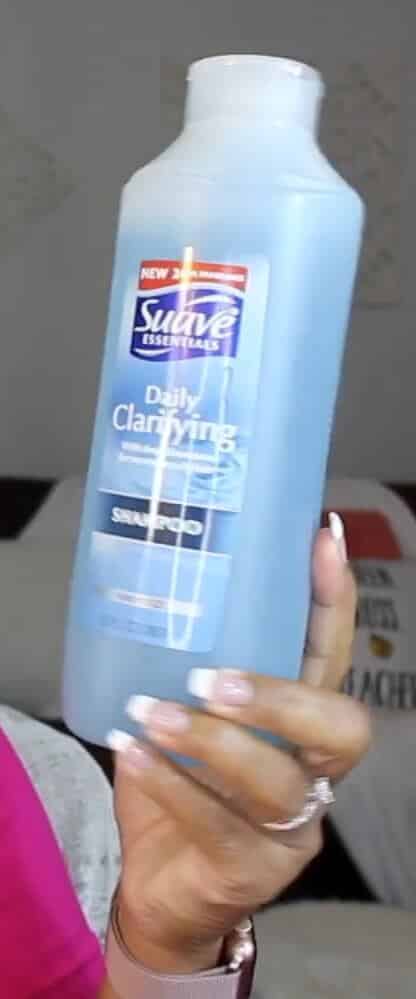 suave clarifying shampoo hair loss