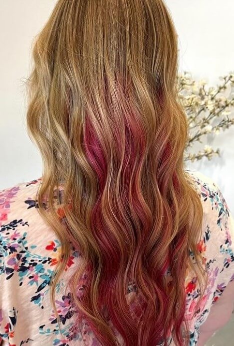 8 Different Blonde And Pink Highlights On Brown Hair 2023 - Hair Everyday  Review