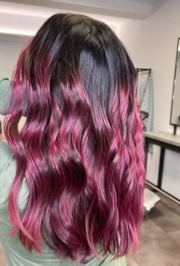 plum hair color ideas