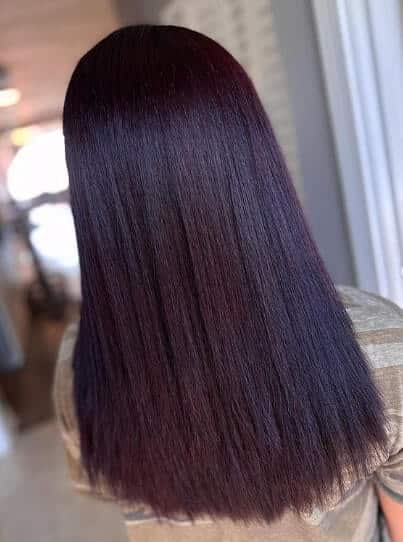 Plum Color Hair Ideas For Black Women