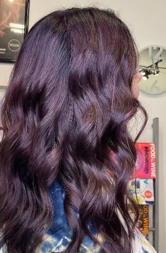 Mulled wine hair is the winter hair trend everyone's obsessing over