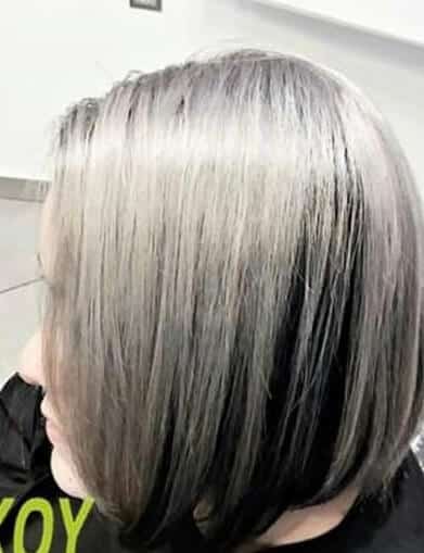 black and white hair color male
