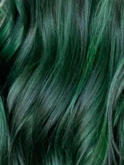 how to get emerald green hair
