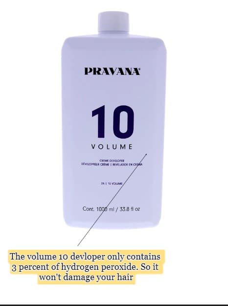 Is 10 Volume Developer Damaging to hair