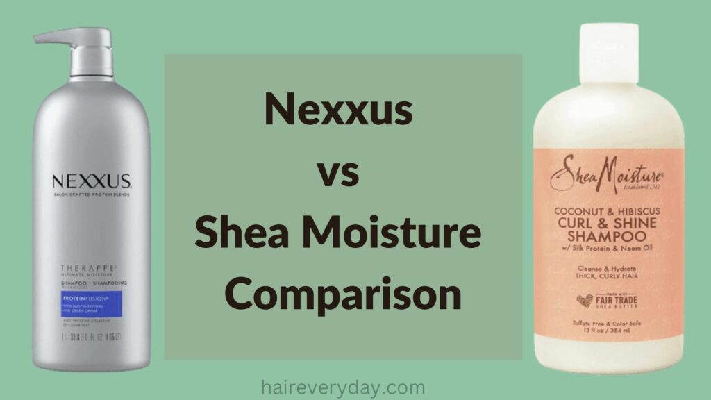 Nexxus vs Shea Moisture Comparison