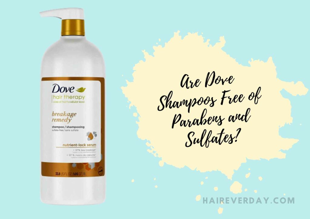 does dove shampoo have sulfates and parabens