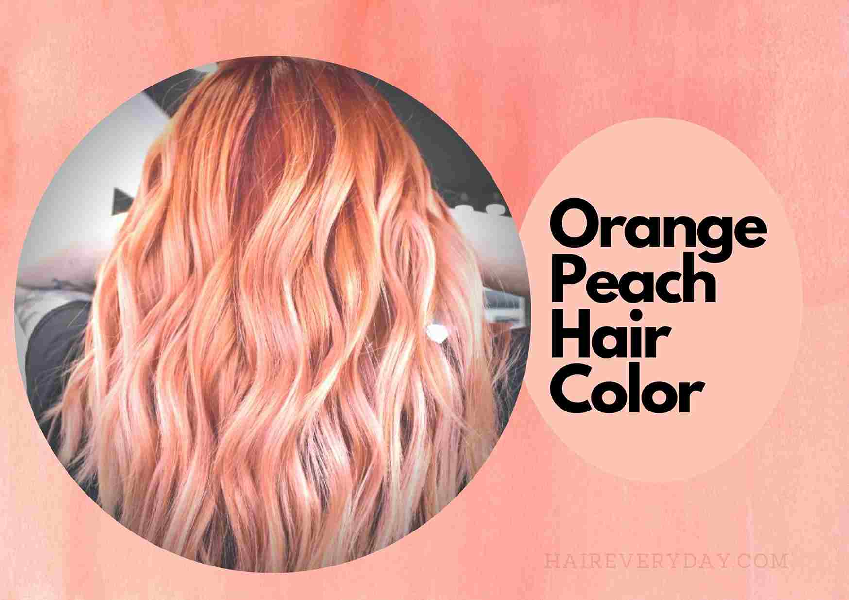 Got my hair dyed the most beautiful peach today!! I'm so happy with how it  turned out : r/HairDye