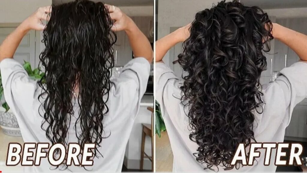how to separate curl clumps