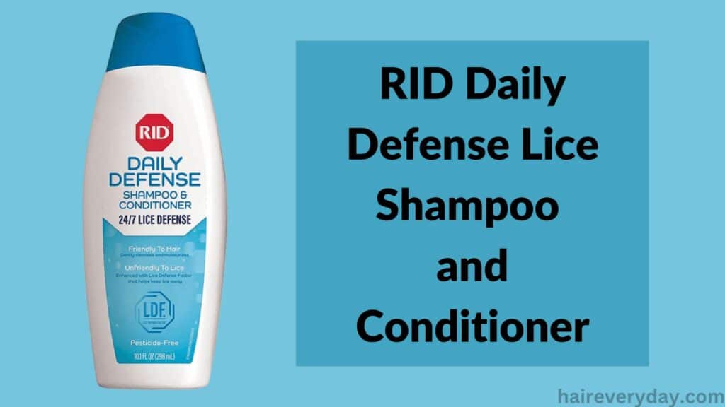 do lice like hair products