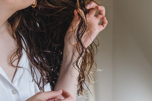 how to get stringy curls to clump