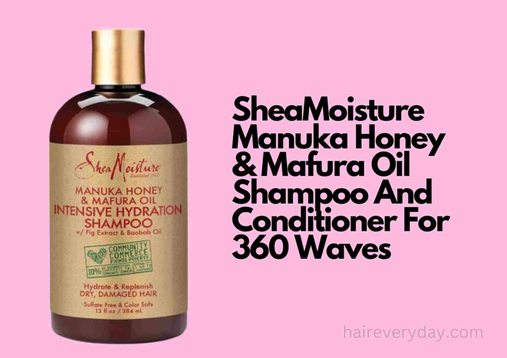 
how to get waves with shampoo and conditioner