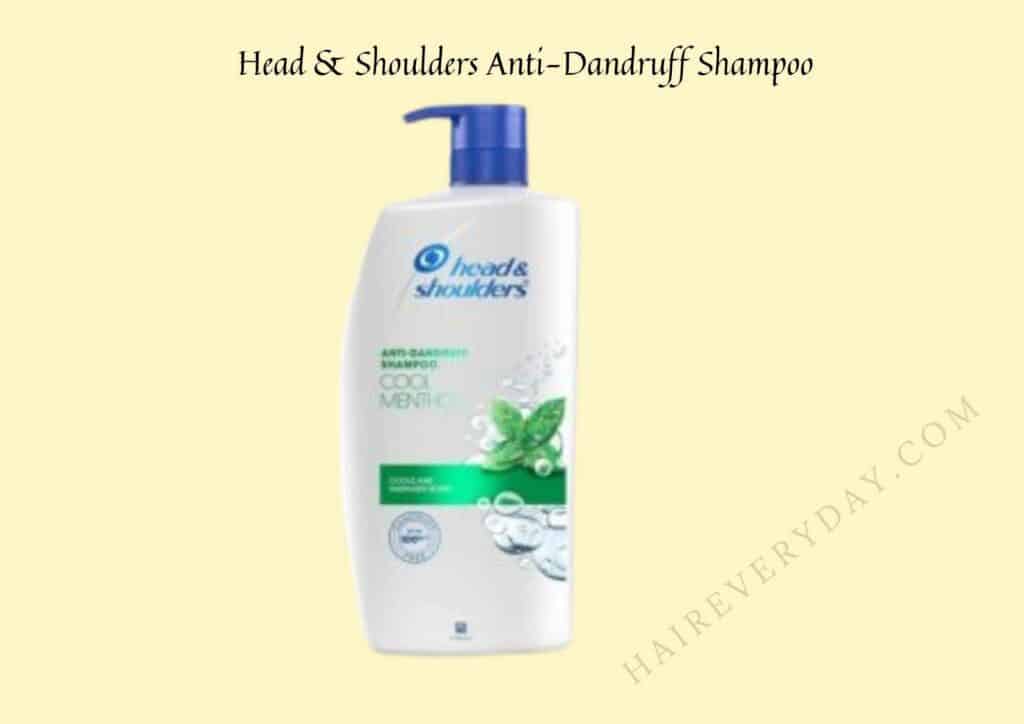 head and shoulders menthol shampoo