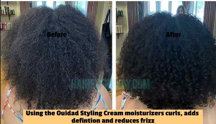 ouidad cream before and after