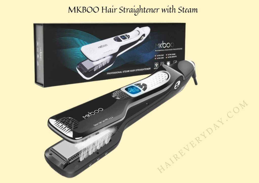 steam hair straightener vs flat iron