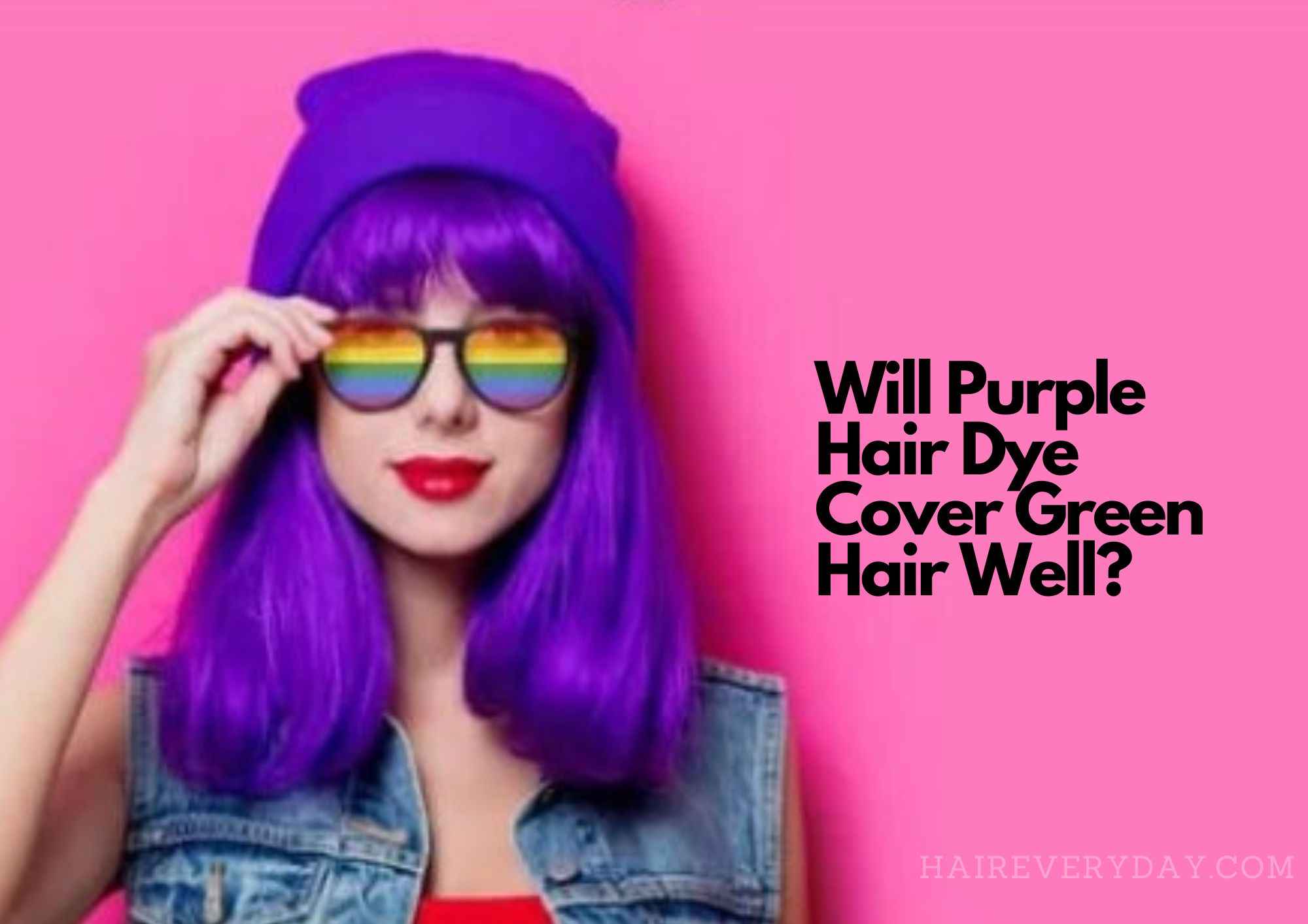 What Happens If You Put Purple Dye Over Green Hair | Interesting Hair Dye  and Color Theory Facts 2023 - Hair Everyday Review