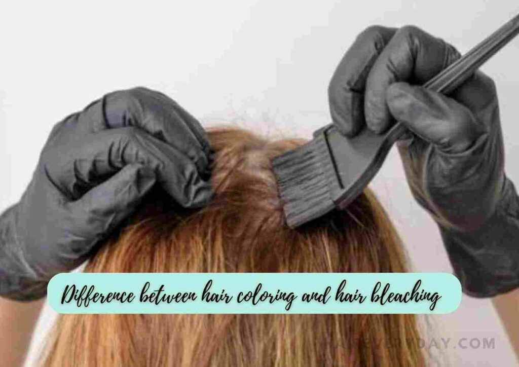 Difference Between Hair Lightening And Hair Coloring