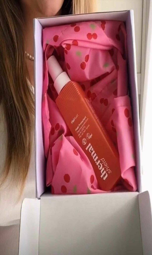 Hairlust Thermal Shield Heat Protectant unboxing