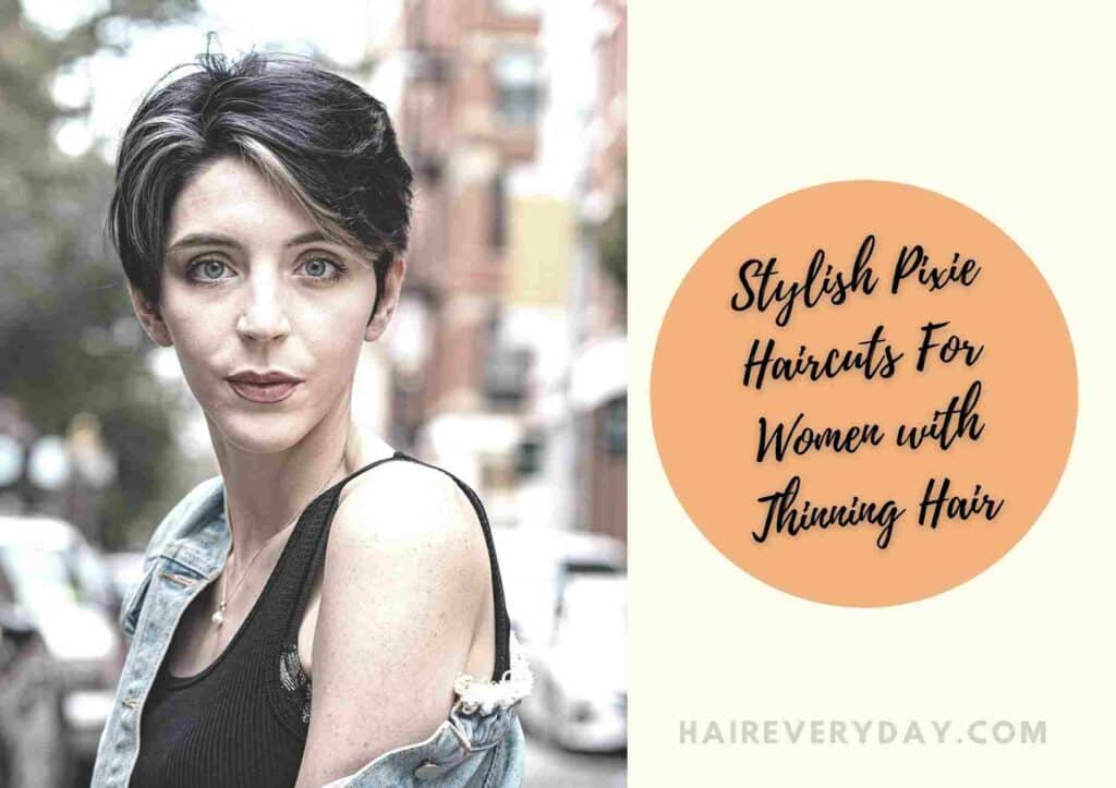 Pixie Haircuts For Women With Thin Hair