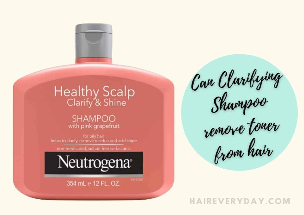 Will Clarifying Shampoo Remove Toner From Your Hair