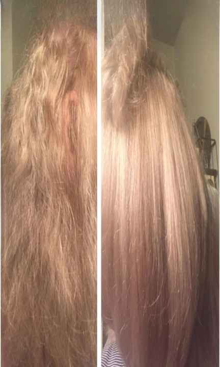 Conair Infiniti Pro Air Spin Styler before and after