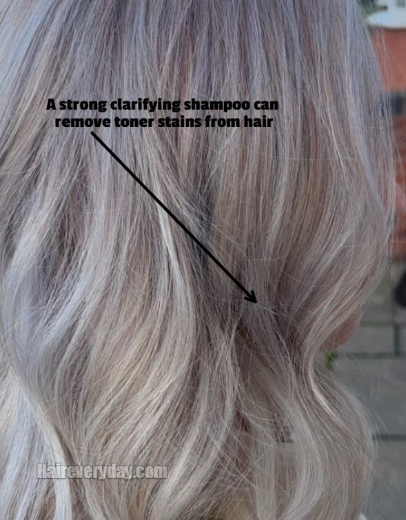 how to remove toner with clarifying shampoo