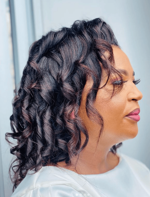 360 frontal lace hairstyle curls