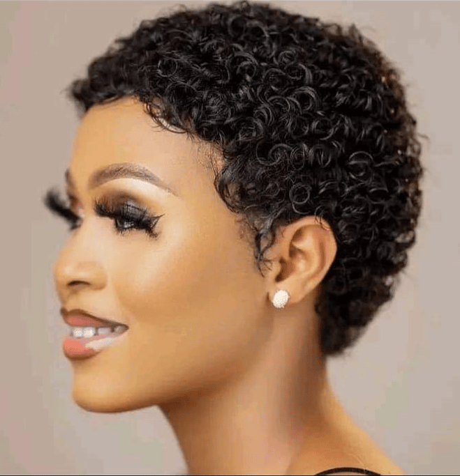 Curly Short weave hairstyles for black ladies