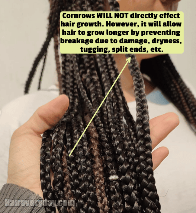 Are Cornrows Good For Natural Hair Growth 2023 | Protective Hairstyles For  Long 4c Hair - Hair Everyday Review