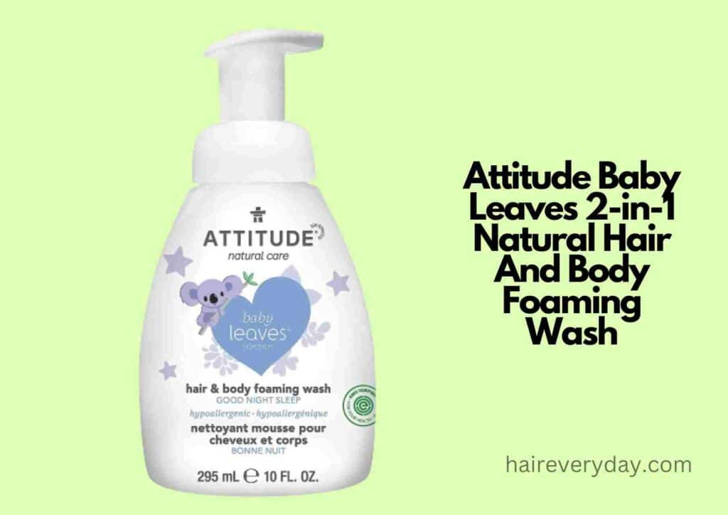 Attitude Baby Leaves 2-in-1 Natural Hair And Body Foaming Wash