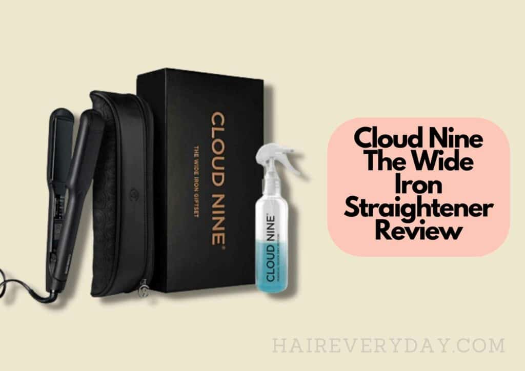 Cloud Nine The Wide Iron Straightener Review