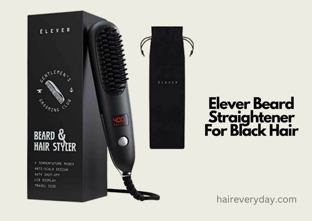 Elever Beard Straightener For Black Hair