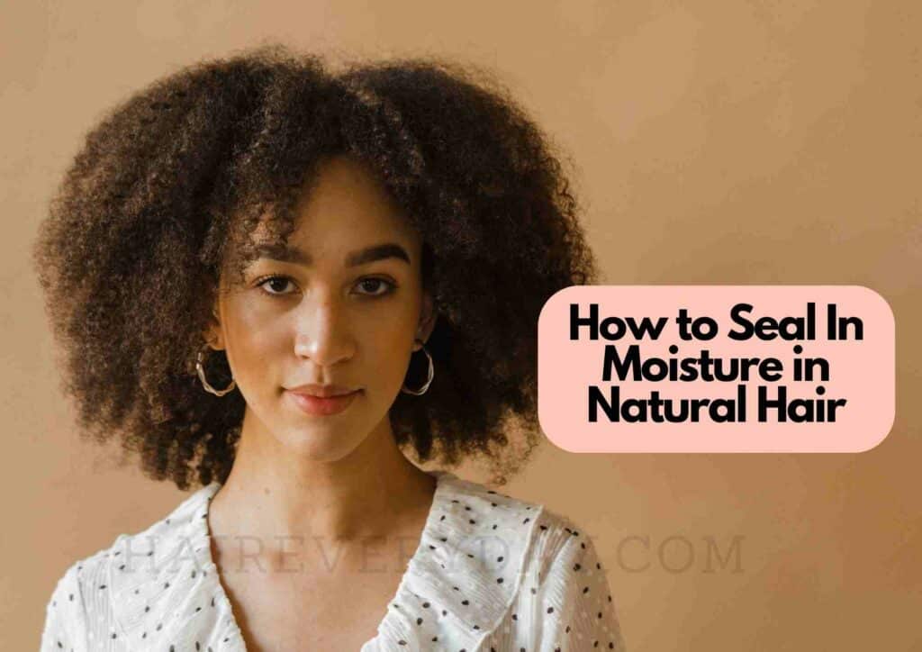 How To Seal In Moisture In Natural Hair
