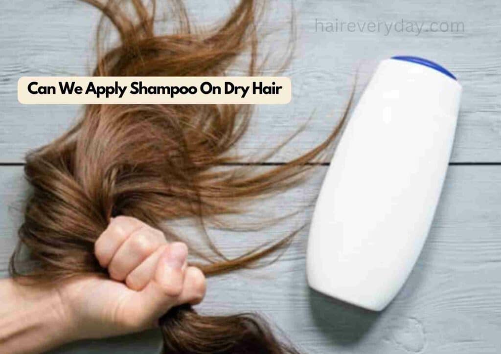 Is It Better To Put Shampoo On Dry Hair