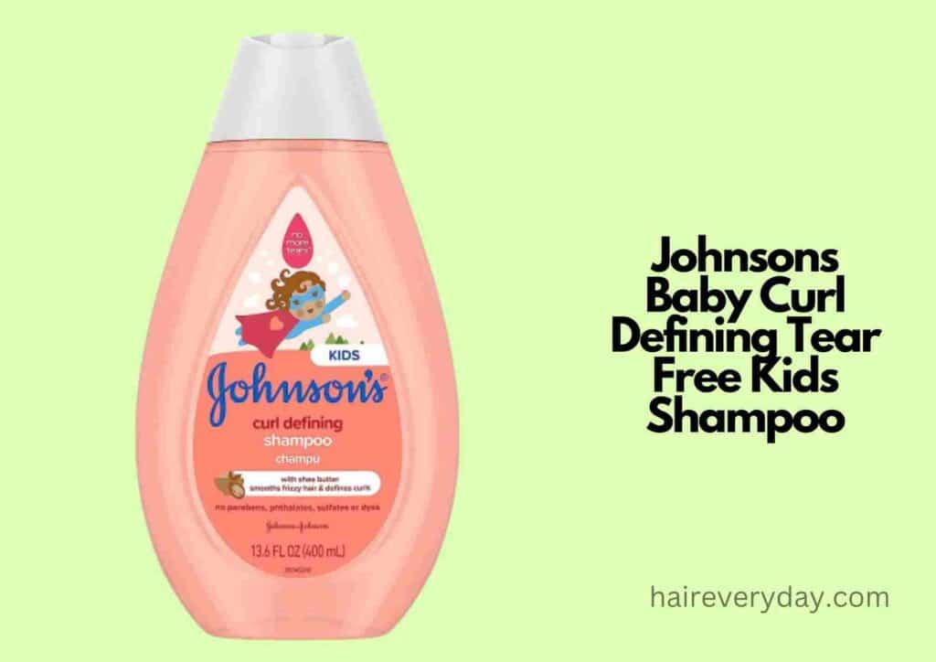 Johnsons Baby Curl Defining Tear Free Kids Shampoo