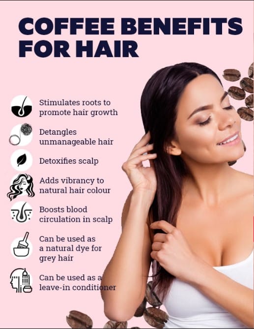 benefits of coffee on hair