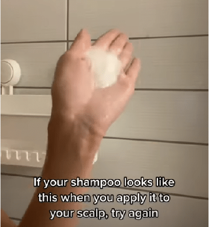 how to apply shampoo to hair