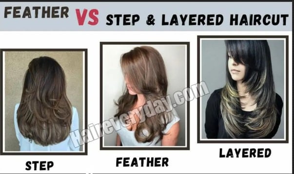 layered vs feathered cut
