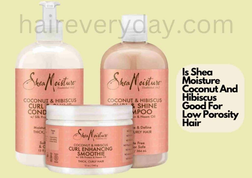 Is Shea Moisture Coconut And Hibiscus Good For Low Porosity Hair