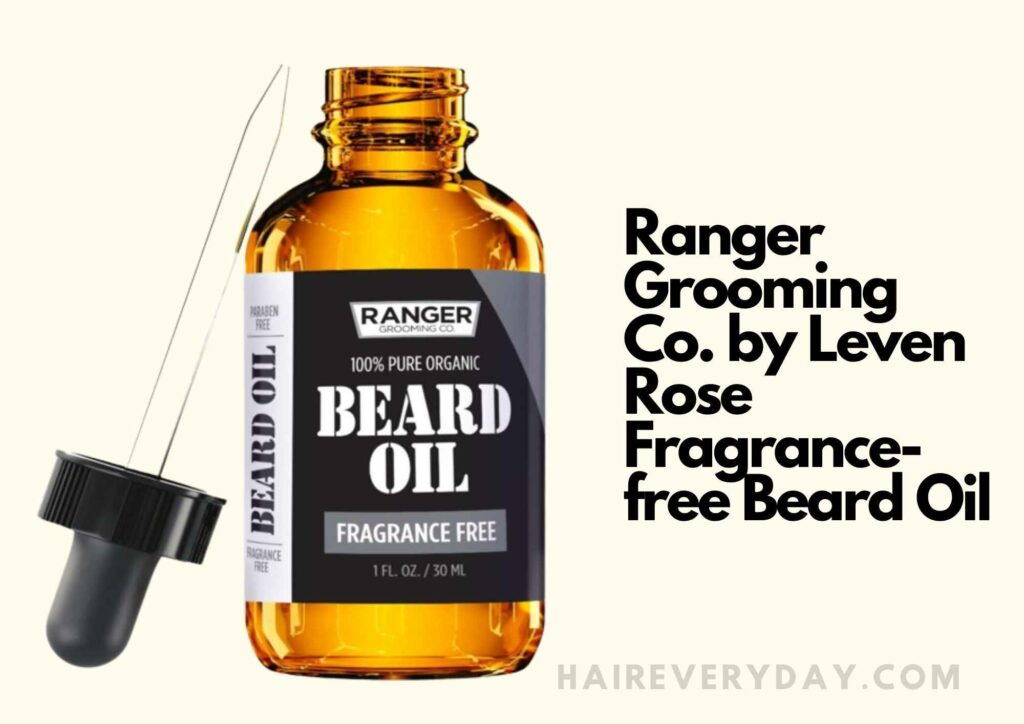 Ranger Grooming Co. by Leven Rose Fragrance-free Beard Oil 