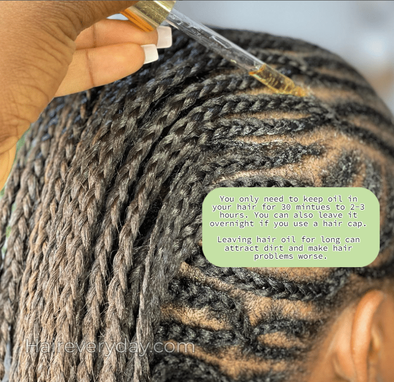 How Long Should You Keep Oil In Long Hair Before Washing