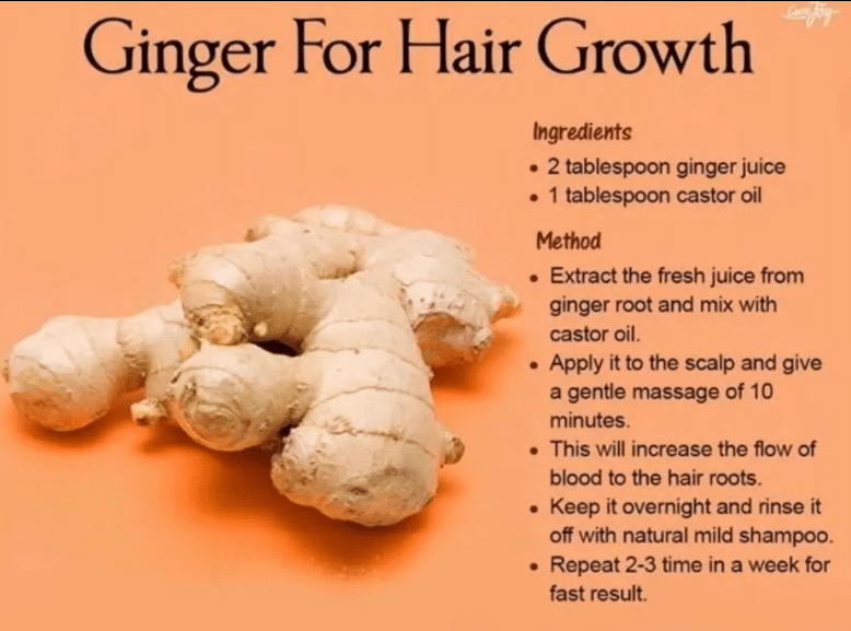 Does Ginger Promotes New Hair Growth