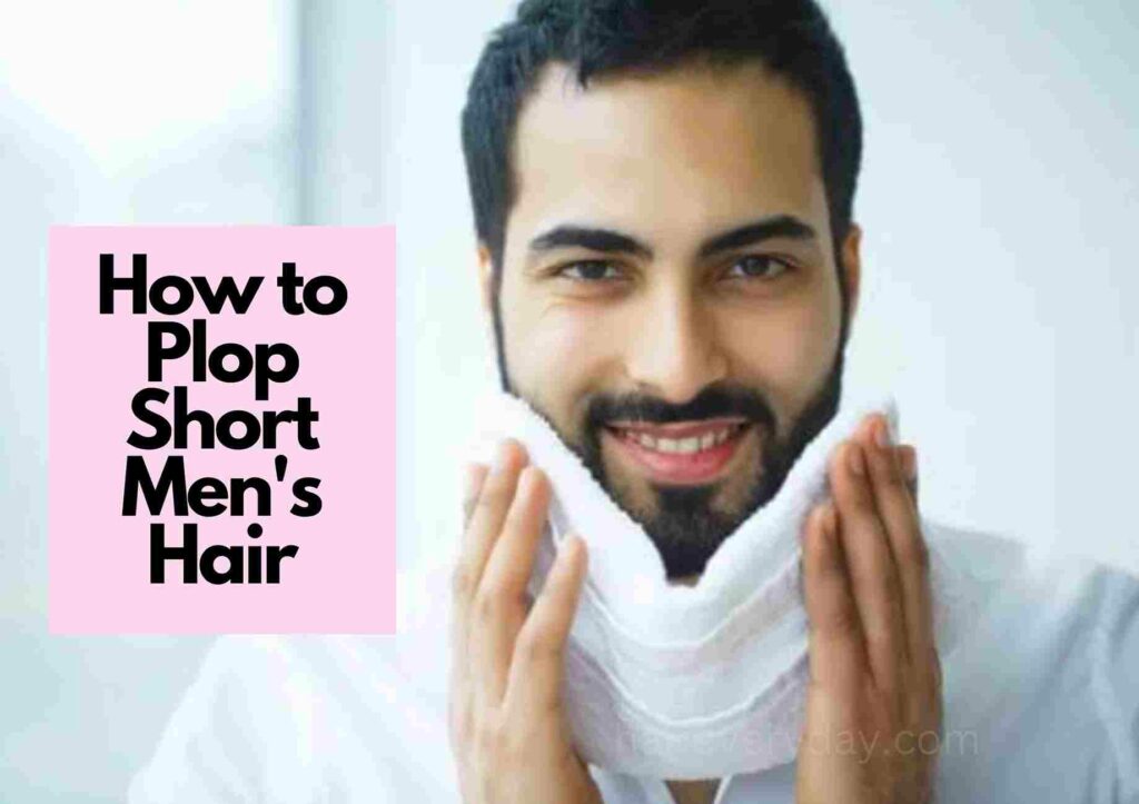 How to Plop Short Men's Hair