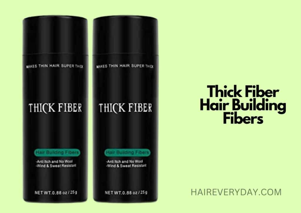 Thick Fiber Hair Building Fibers