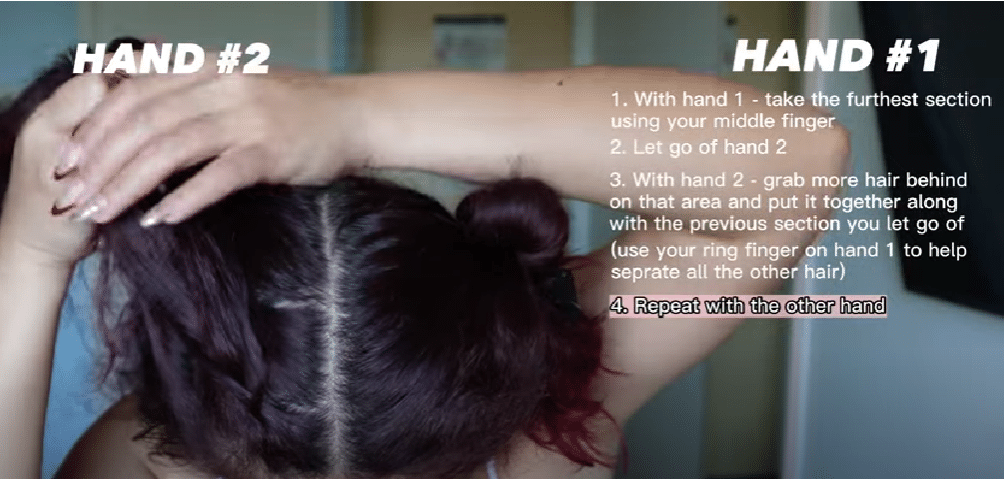 how to braid curly hair in dutch braids